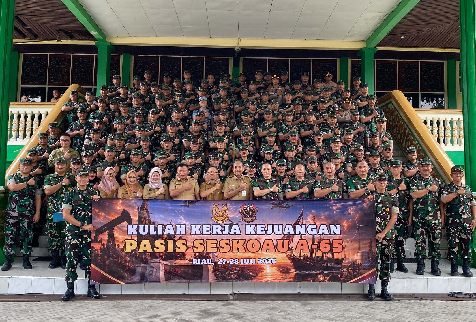 Cover Pasis Seskoau A-65 TP 2026 Dalami Nilai Sejarah dan Kebangsaan di Museum Sang Nila Utama